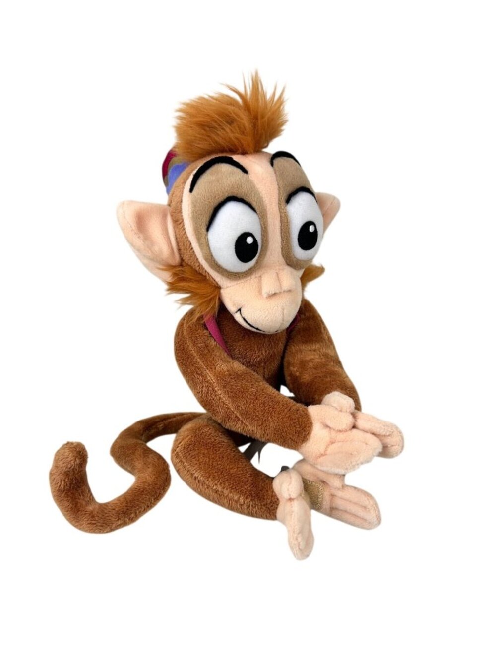 Disney ABU Aladdin Plush Monkey Stuffed Animal Official 14.5" Toy Gift Clean